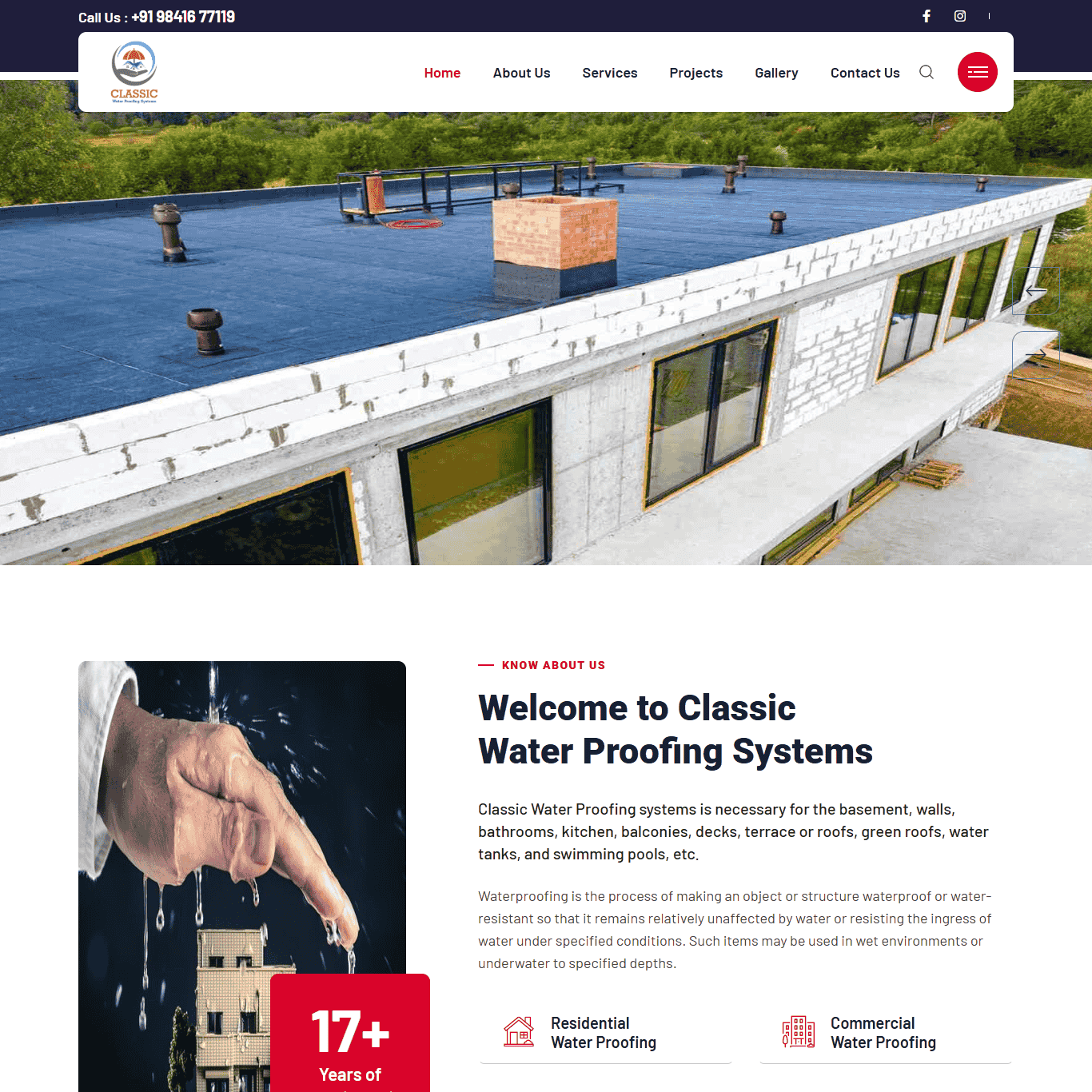 Classic Waterproofing System