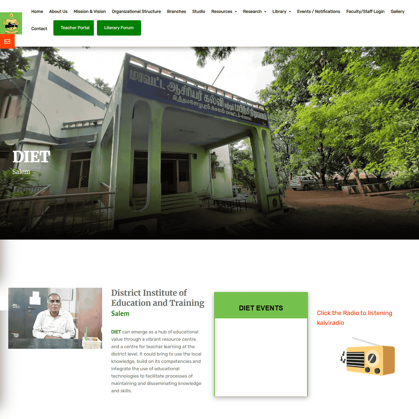 DIET Salem - Government Educational Website