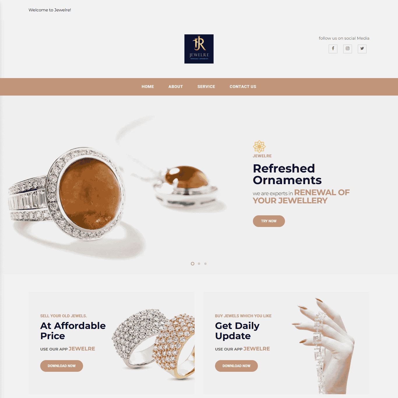 Jewelre Refresher Ornaments